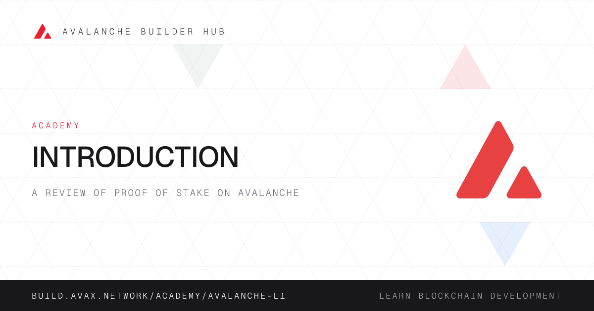 Introduction | Avalanche Builder Hub