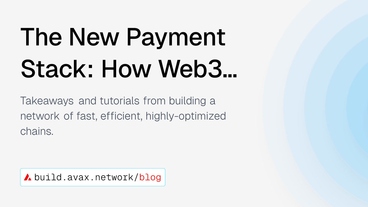 The New Payment Stack: How Web3 Rails Are Powering Real-World ...