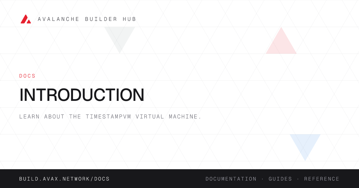 Introduction | Avalanche Builder Hub
