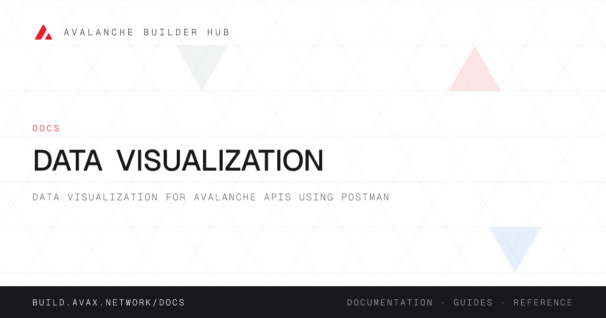 Data Visualization | Avalanche Builder Hub